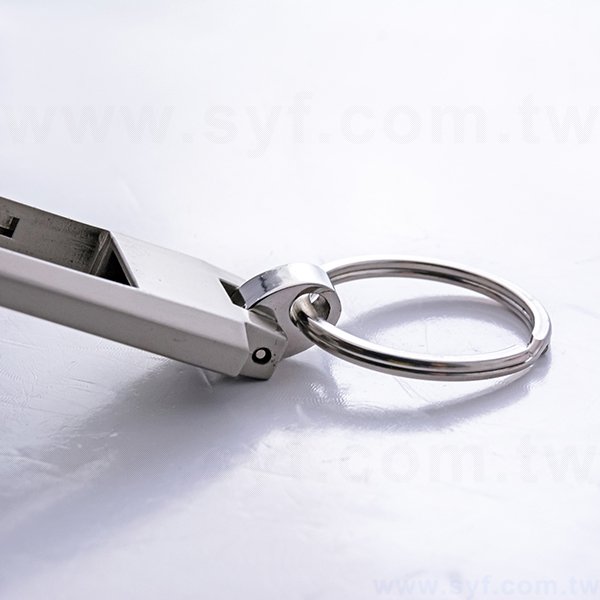 隨身碟-環保禮贈品-旋轉金屬USB鑰匙圈隨身碟-客製隨身碟容量-採購推薦股東會贈品-8400-4